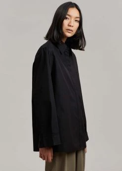 Paper Moon Mayim Oversized Shirt - Black