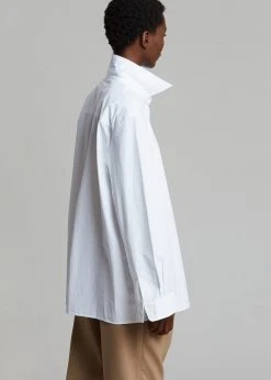 Paper Moon Mayim Oversized Shirt - White CLOTHING