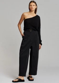 Auver_Fit CLOTHING Mia Belted Pants - Black 10 Auver_Fit CLOTHING Mia Belted Pants - Black