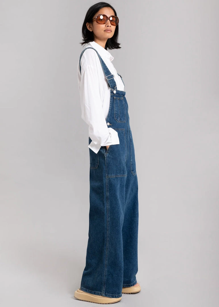 Avenue Milo Denim Overalls - Dark Indigo CLOTHING 1 Avenue Milo Denim Overalls - Dark Indigo CLOTHING