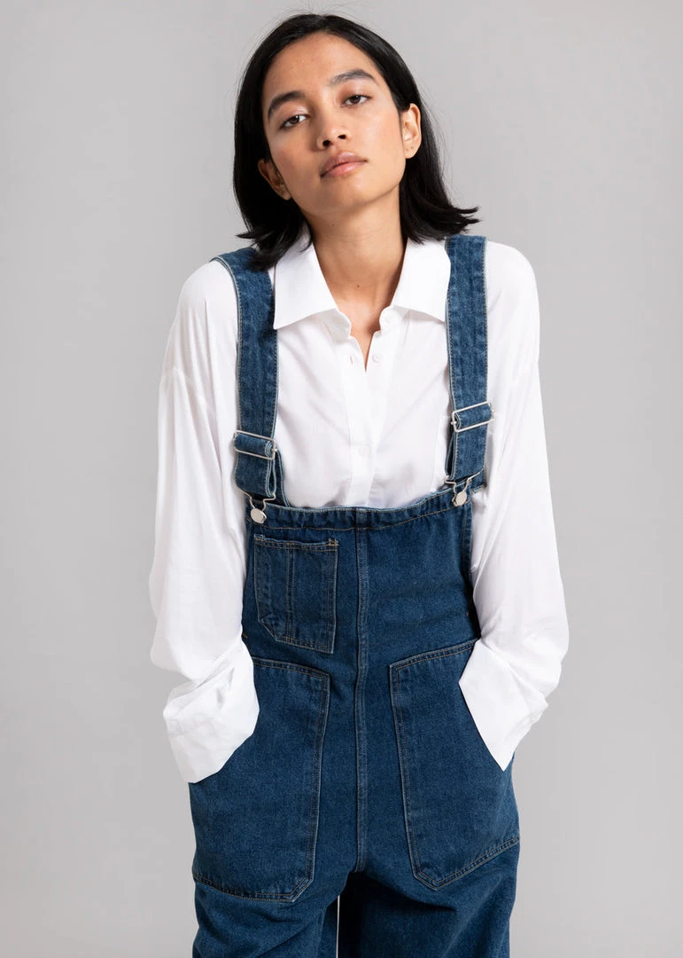 Avenue Milo Denim Overalls - Dark Indigo CLOTHING 3 Avenue Milo Denim Overalls - Dark Indigo CLOTHING