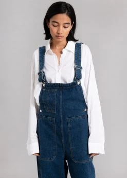 Avenue Milo Denim Overalls - Dark Indigo CLOTHING 13 Avenue Milo Denim Overalls - Dark Indigo CLOTHING
