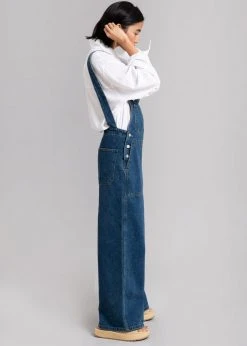Avenue Milo Denim Overalls - Dark Indigo CLOTHING 12 Avenue Milo Denim Overalls - Dark Indigo CLOTHING