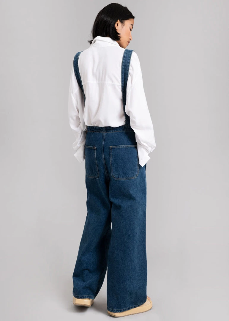 Avenue Milo Denim Overalls - Dark Indigo CLOTHING 8 Avenue Milo Denim Overalls - Dark Indigo CLOTHING