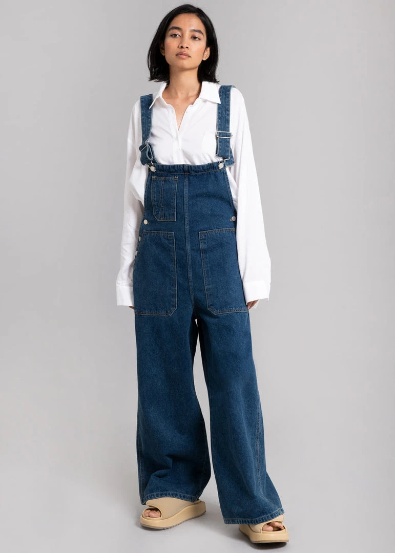 Avenue Milo Denim Overalls - Dark Indigo CLOTHING 4 Avenue Milo Denim Overalls - Dark Indigo CLOTHING