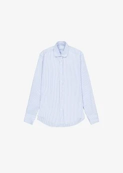 The Frankie Shop Mina Shirt - Blue Stripe 20 The Frankie Shop Mina Shirt - Blue Stripe
