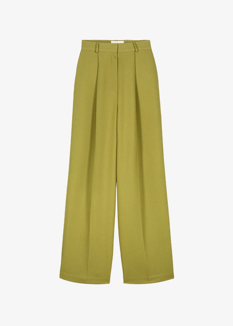The Frankie Shop Minerva Suit Pants - Moss Green CLOTHING 11 The Frankie Shop Minerva Suit Pants - Moss Green CLOTHING