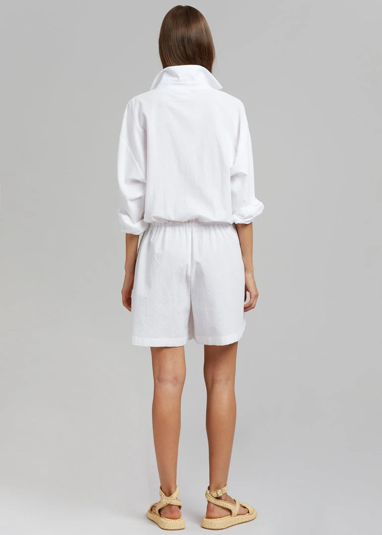Overtake Mitri Romper - White 8 Overtake Mitri Romper - White