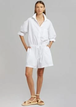 Overtake Mitri Romper - White 15 Overtake Mitri Romper - White