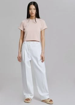 The Frankie Shop Murray Denim Pants - Off White 20 The Frankie Shop Murray Denim Pants - Off White