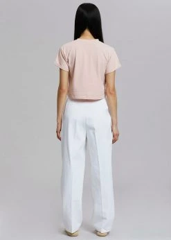 The Frankie Shop Murray Denim Pants - Off White 28 The Frankie Shop Murray Denim Pants - Off White