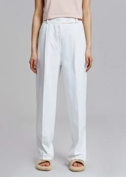 The Frankie Shop Murray Denim Pants - Off White 18 The Frankie Shop Murray Denim Pants - Off White