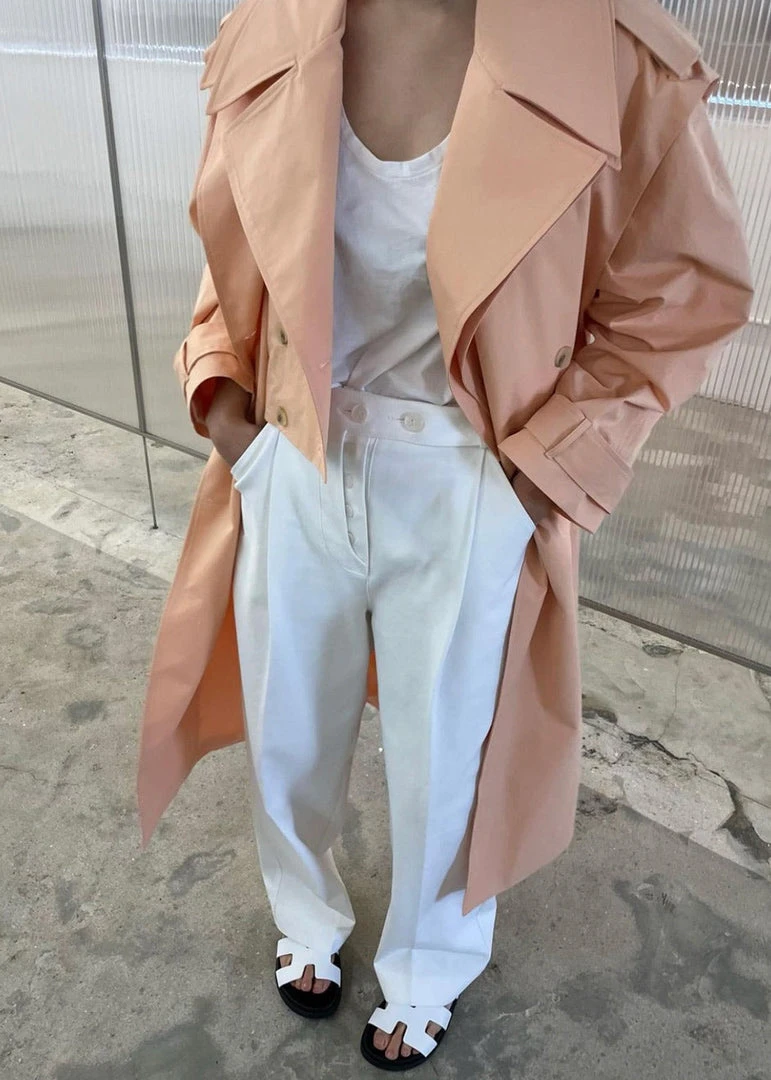 The Frankie Shop Murray Denim Pants - Off White 9 The Frankie Shop Murray Denim Pants - Off White