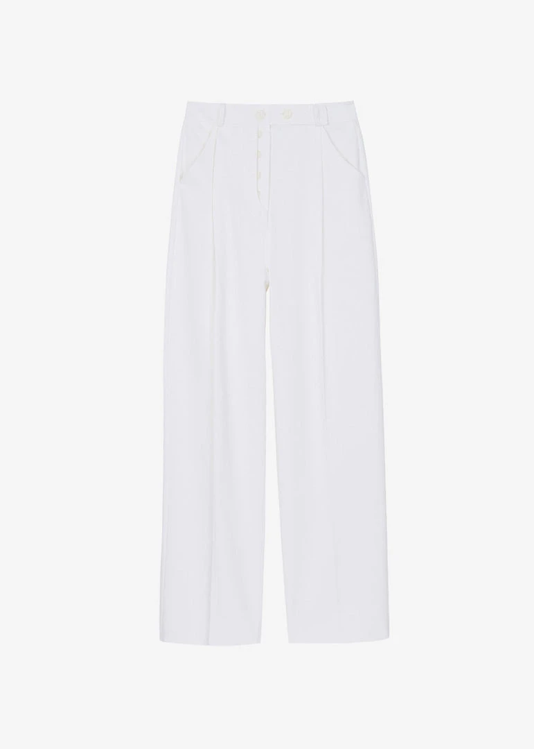 The Frankie Shop Murray Denim Pants - Off White 15 The Frankie Shop Murray Denim Pants - Off White