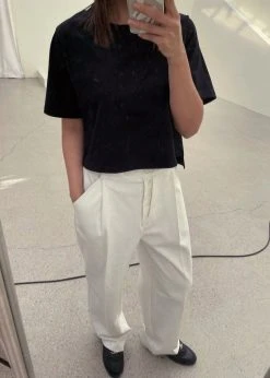 The Frankie Shop Murray Denim Pants - Off White 27 The Frankie Shop Murray Denim Pants - Off White