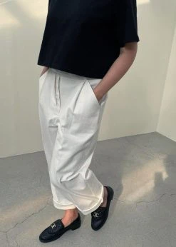 The Frankie Shop Murray Denim Pants - Off White 26 The Frankie Shop Murray Denim Pants - Off White