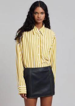 CLOTHING Musier Paris Debby Skirt - Black