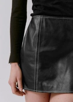 CLOTHING Musier Paris Debby Skirt - Black