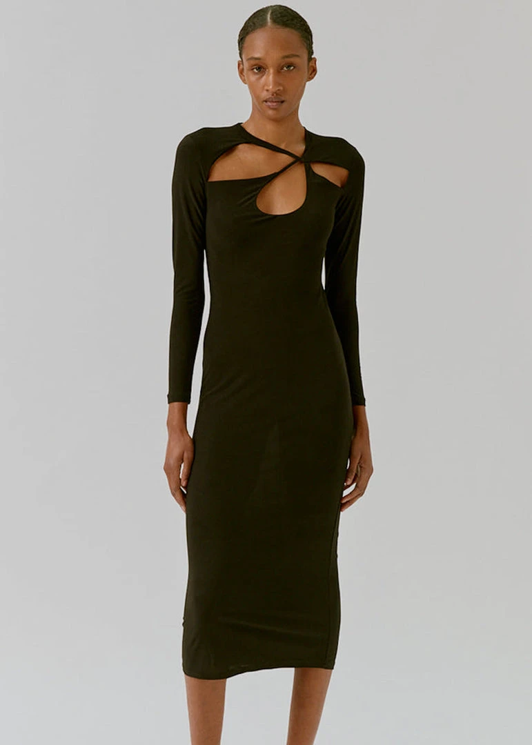 Musier Paris Elvire Dress - Black CLOTHING 2 Musier Paris Elvire Dress - Black CLOTHING