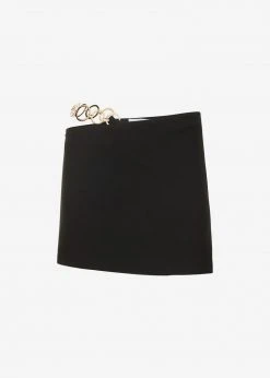 Musier Paris Santo Skirt - Black CLOTHING