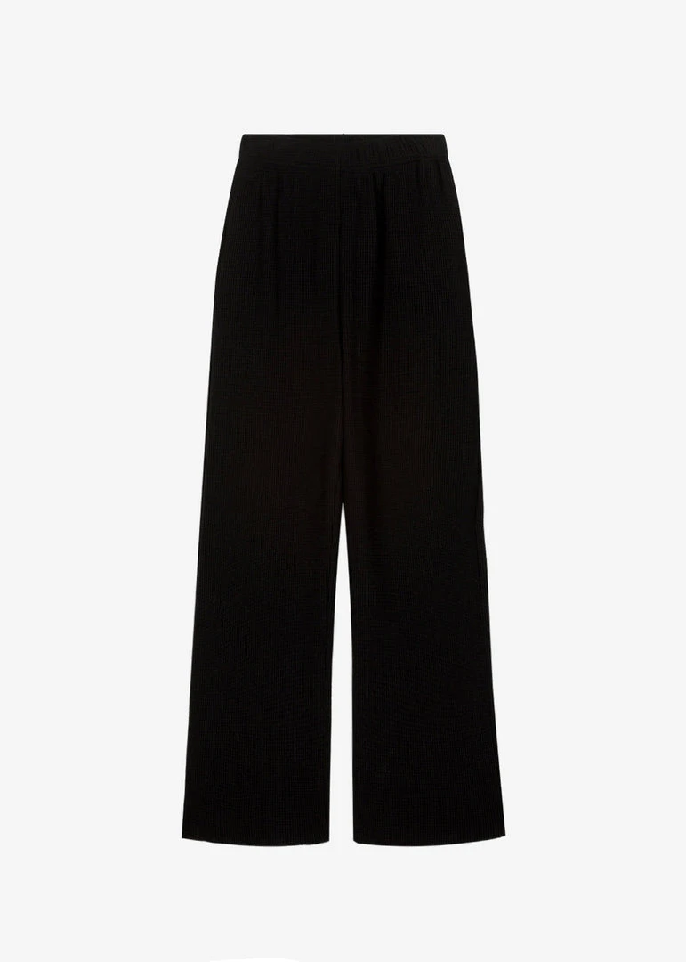 Another J Nanie Honeycomb Sweatpants - Black 11 Another J Nanie Honeycomb Sweatpants - Black