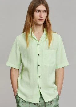 Nanushka Bodil Shirt - Jade