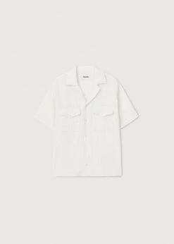 Nanushka Denis Shirt - Creme