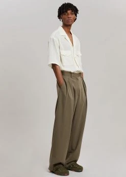 Nanushka Denis Shirt - Creme