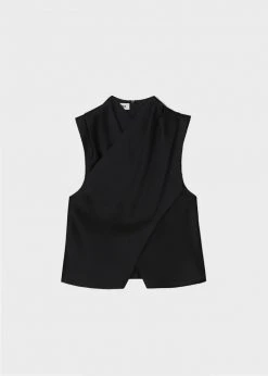 CLOTHING Nanushka Difya Sleeveless Top - Black 13 CLOTHING Nanushka Difya Sleeveless Top - Black