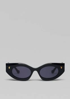 Nanushka Leonie Bio Plastic Sunglasses - Black ACCESSORIES