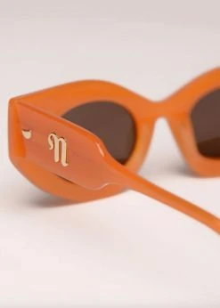 Nanushka Leonie Bio Plastic Sunglasses - Orange