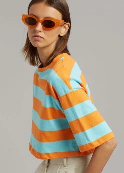 Nanushka Leonie Bio Plastic Sunglasses - Orange