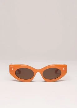 Nanushka Leonie Bio Plastic Sunglasses - Orange