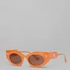 Nanushka Leonie Bio Plastic Sunglasses - Orange