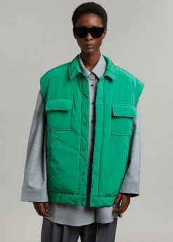 Follow Nauja Vest - Emerald CLOTHING 17 Follow Nauja Vest - Emerald CLOTHING