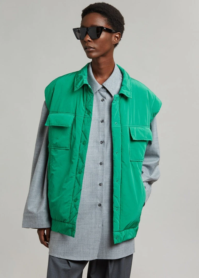 Follow Nauja Vest - Emerald CLOTHING 9 Follow Nauja Vest - Emerald CLOTHING