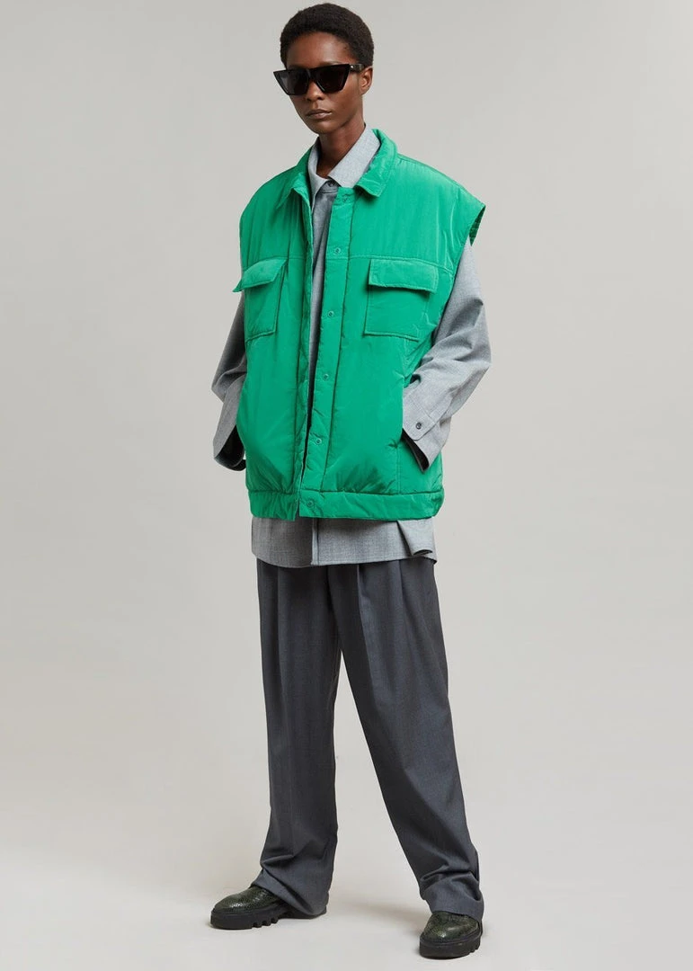 Follow Nauja Vest - Emerald CLOTHING 3 Follow Nauja Vest - Emerald CLOTHING