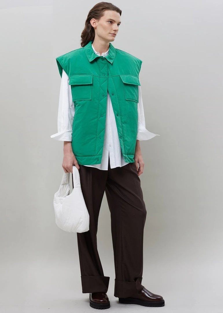 Follow Nauja Vest - Emerald CLOTHING 11 Follow Nauja Vest - Emerald CLOTHING