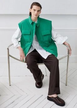 Follow Nauja Vest - Emerald CLOTHING 23 Follow Nauja Vest - Emerald CLOTHING