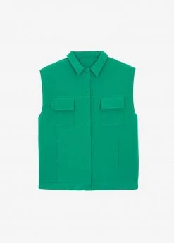 Follow Nauja Vest - Emerald CLOTHING 27 Follow Nauja Vest - Emerald CLOTHING