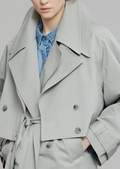 The Frankie Shop CLOTHING Nexine Short Jacket - Grey 17 The Frankie Shop CLOTHING Nexine Short Jacket - Grey