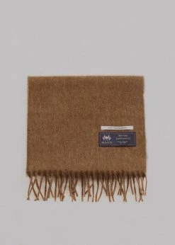 More Than Yesterday Nieves Wool Scarf - Chocolate Men