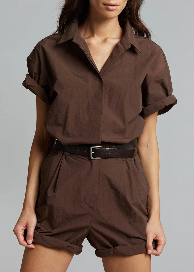 Masof CLOTHING Nix Tailored Jumpsuit - Java 3 Masof CLOTHING Nix Tailored Jumpsuit - Java