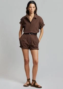 Masof CLOTHING Nix Tailored Jumpsuit - Java 11 Masof CLOTHING Nix Tailored Jumpsuit - Java