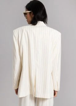 Another Avenue Nuno Thin Stripes Blazer - Off White CLOTHING 15 Another Avenue Nuno Thin Stripes Blazer - Off White CLOTHING