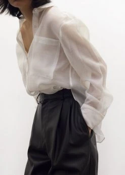 Bar Kier Blouse - Off White CLOTHING