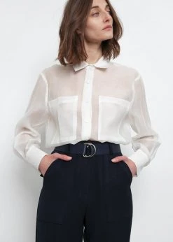 Bar Kier Blouse - Off White CLOTHING
