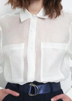 Bar Kier Blouse - Off White CLOTHING