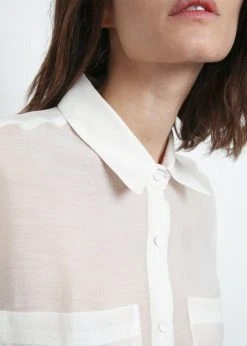 Bar Kier Blouse - Off White CLOTHING