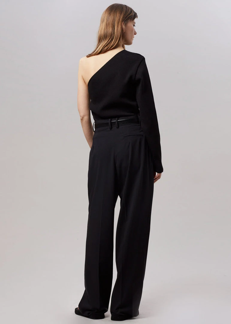 Tempting CLOTHING Oki One Shoulder Top - Black 6 Tempting CLOTHING Oki One Shoulder Top - Black